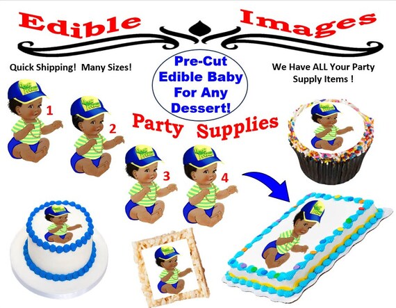 How to apply your edible cake topper 