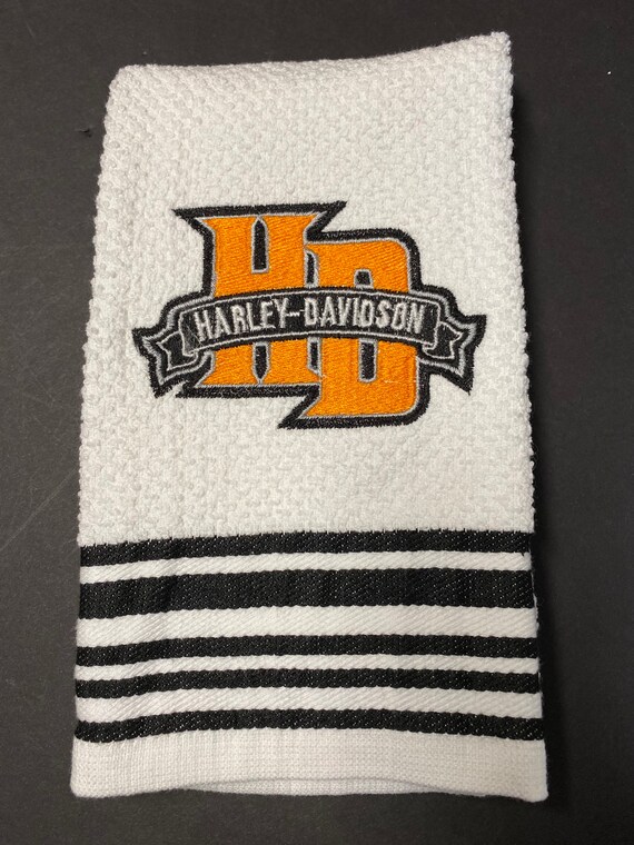harley davidson hand towels