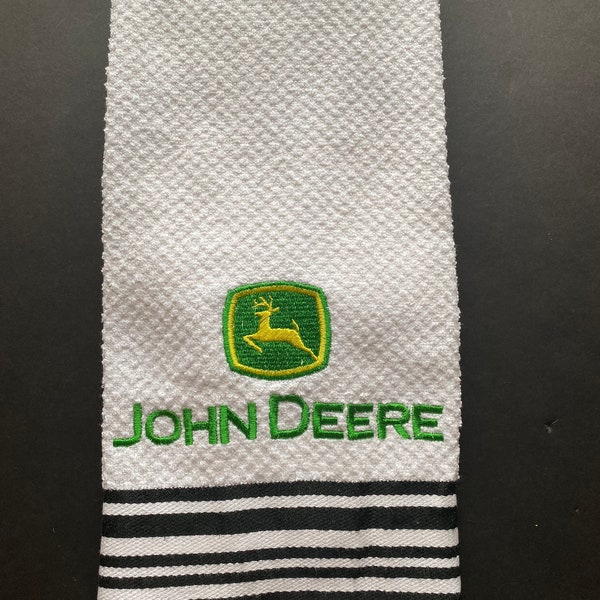 John Deere Towel Etsy