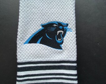 NFL Carolina Panthers embroidered towel