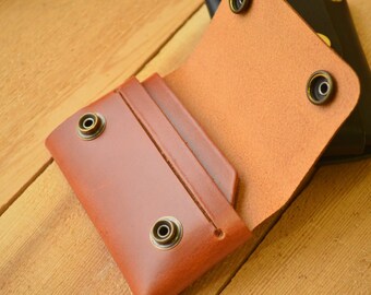 Card wallet for men - Slim card wallet -minimalist wallet