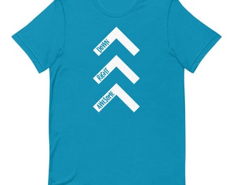 Down Right Awesome Shirt / Down Syndrome Awareness Day Month / Arrows Disability Tee