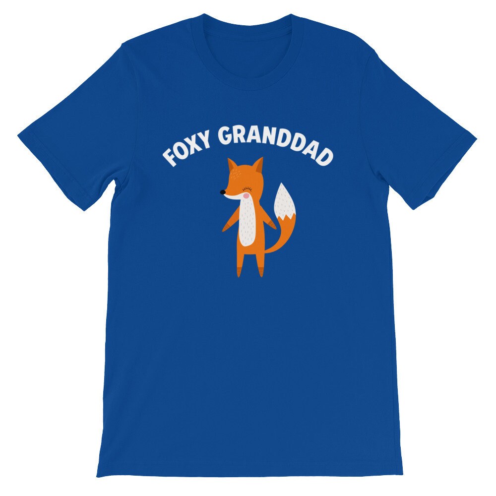 Foxy Granddad T-shirt / Funny Grandfather Gift / Father's Day