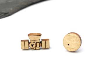 TESS Space Telescope Earrings | Laser Cut Space & Science Jewellery | Planets