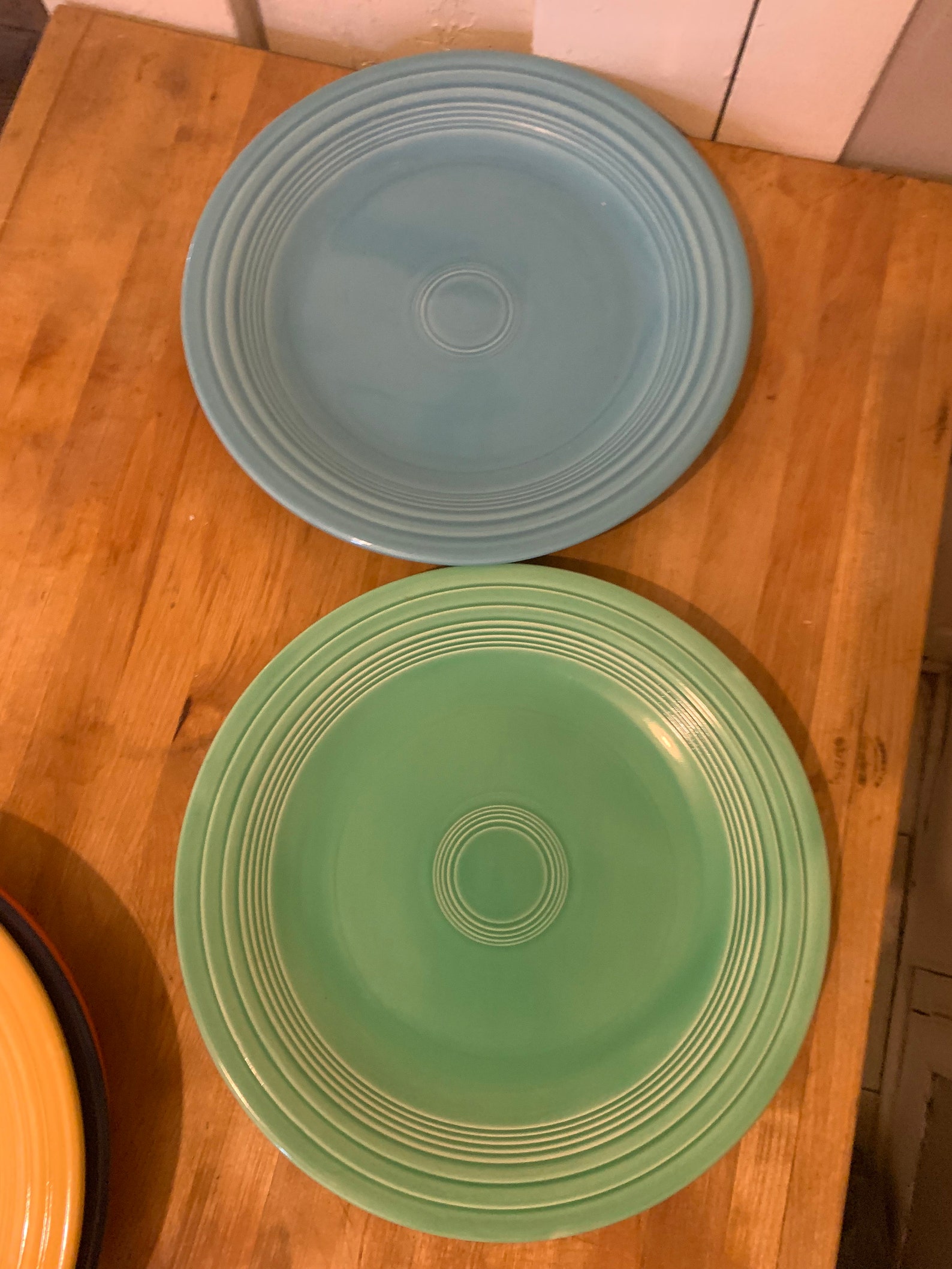 5 vintage fiestaware 10 3/8 dinner plate Etsy