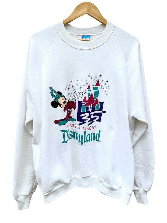 Vintage 1990 Disneyland 35th Anniversary Sweatshi… - image 1