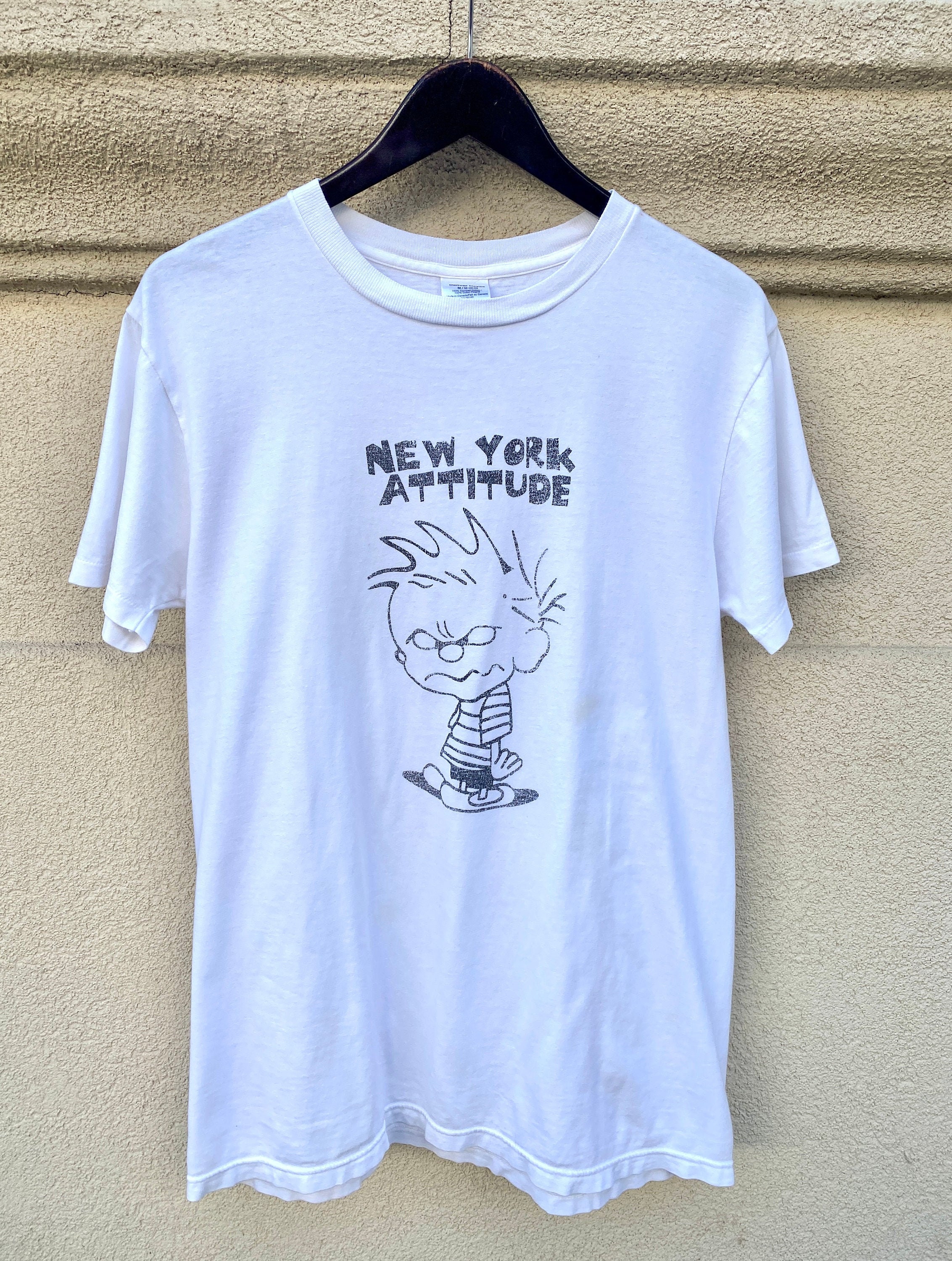 Vintage 80's Calvin and Hobbes New York 
