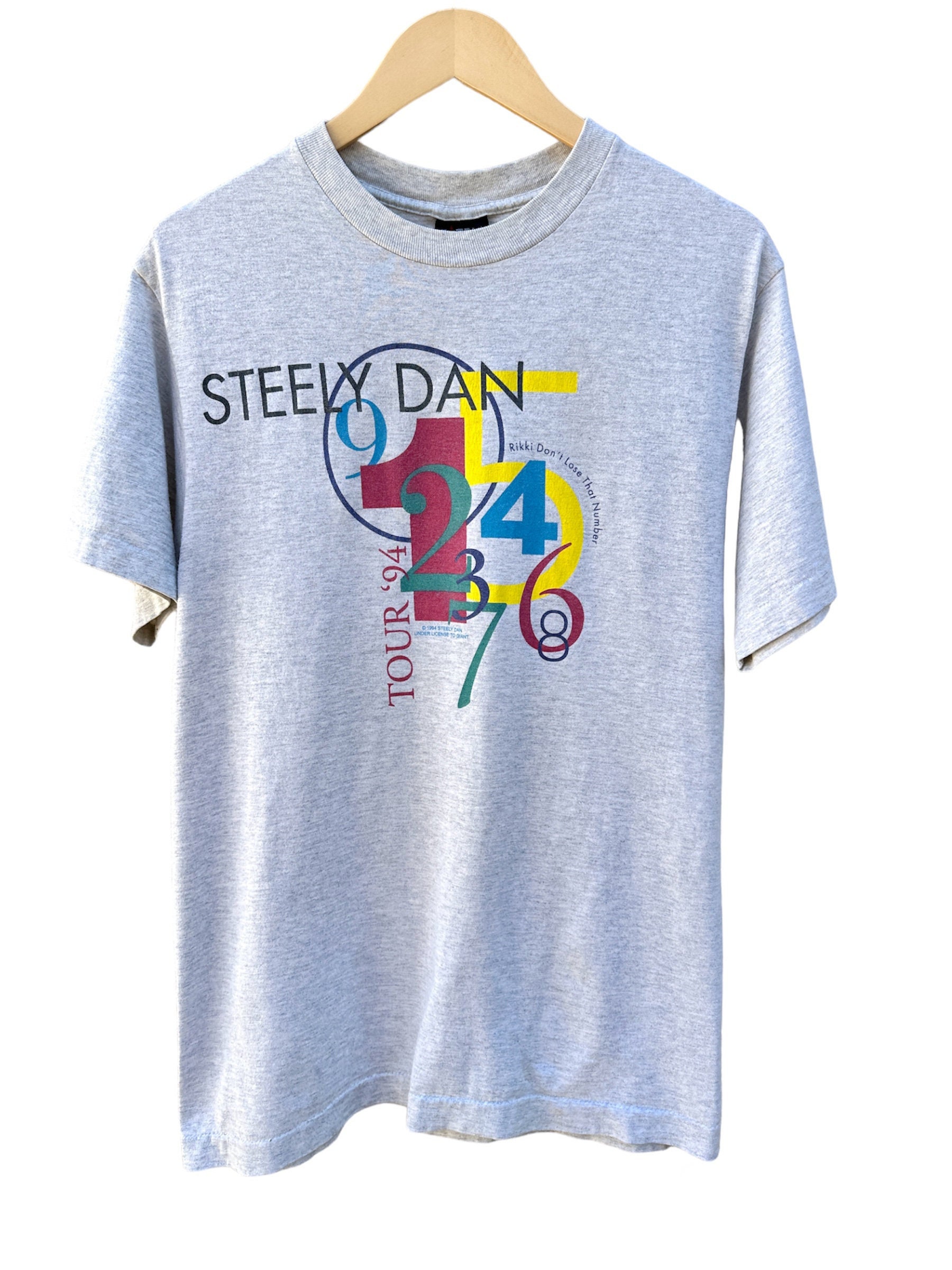 Vintage 1994 Steely Dan Double Sided Tour T-shirt