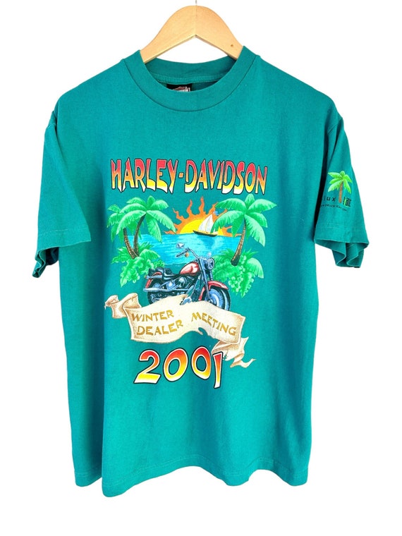 Vintage 2001 Harley Davidson Dealer T-shirt
