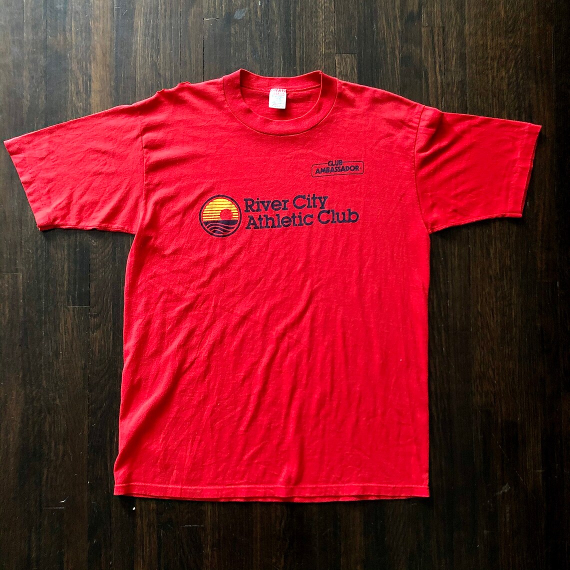 Vintage 80's River City Athletic Club Tshirt Etsy