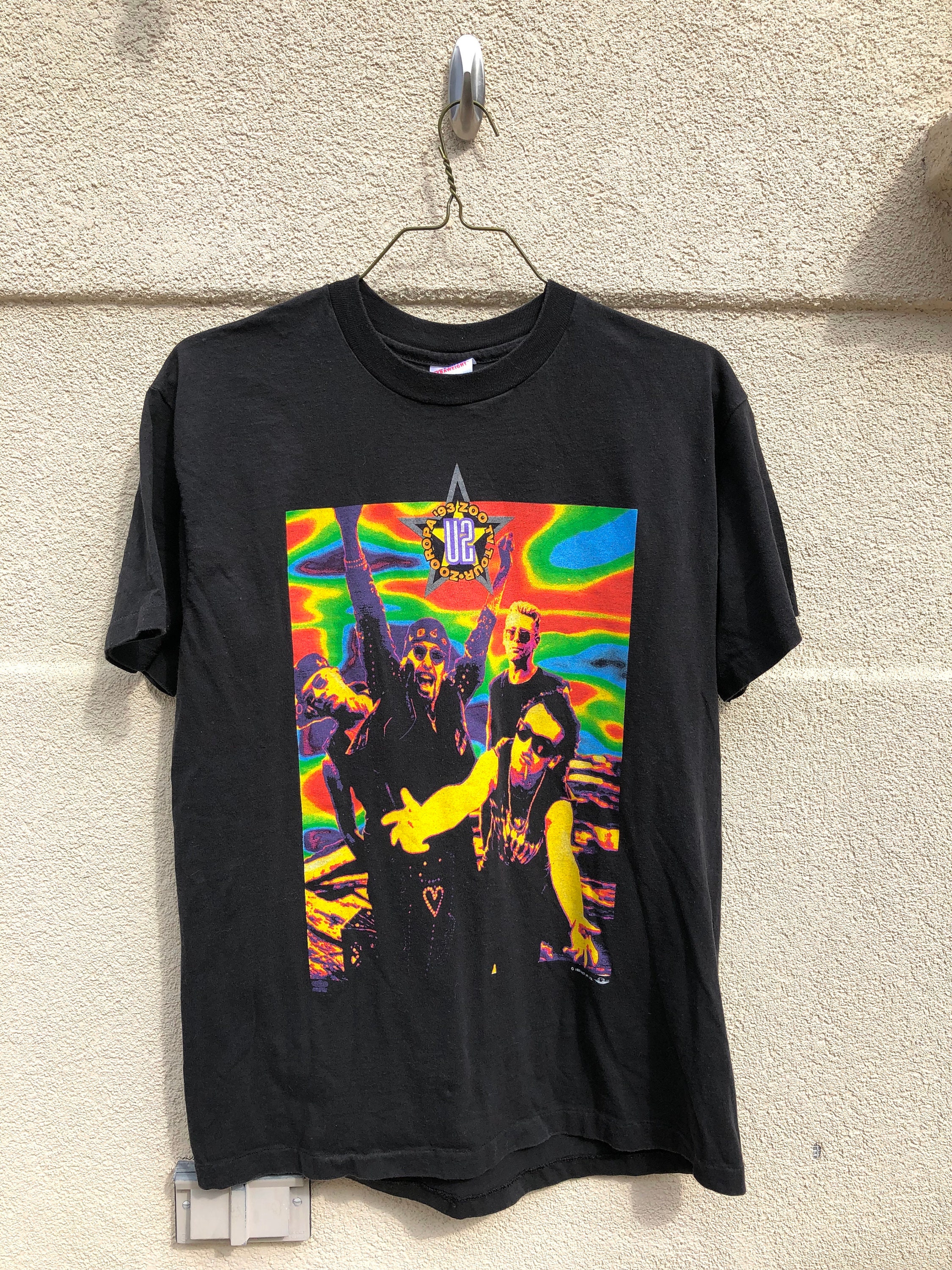Vintage 1993 U2 Zooropa Tour T-shirt 
