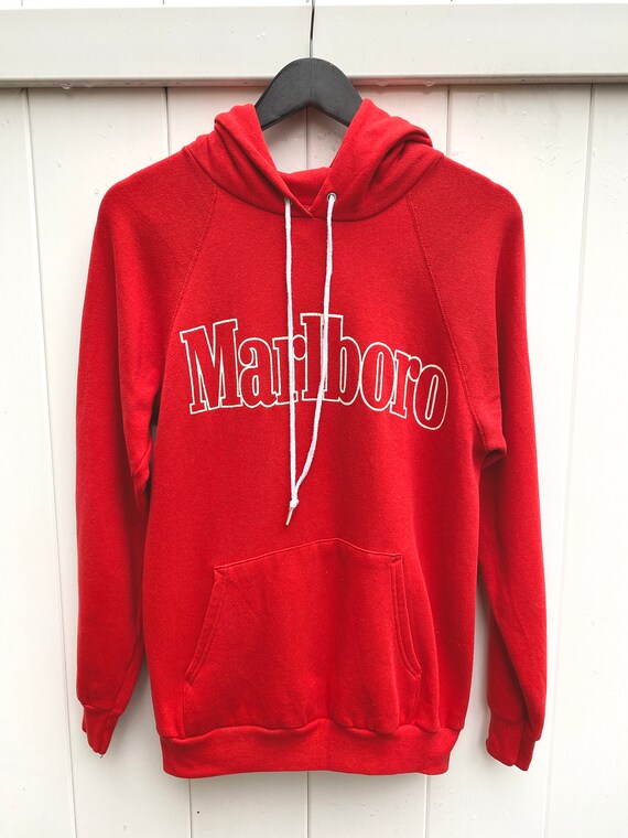 Vintage 80's Marlboro Hoodie Sweatshirt