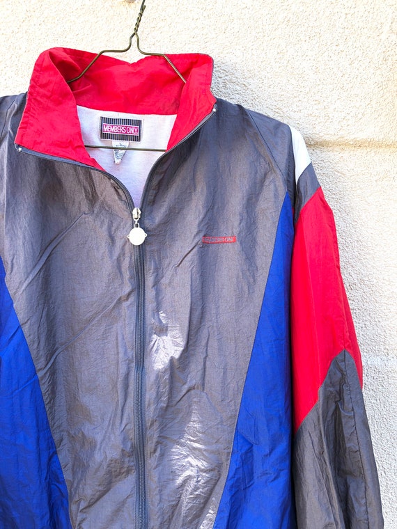 Vintage 80's Members Only Windbreaker Jacket - image 2