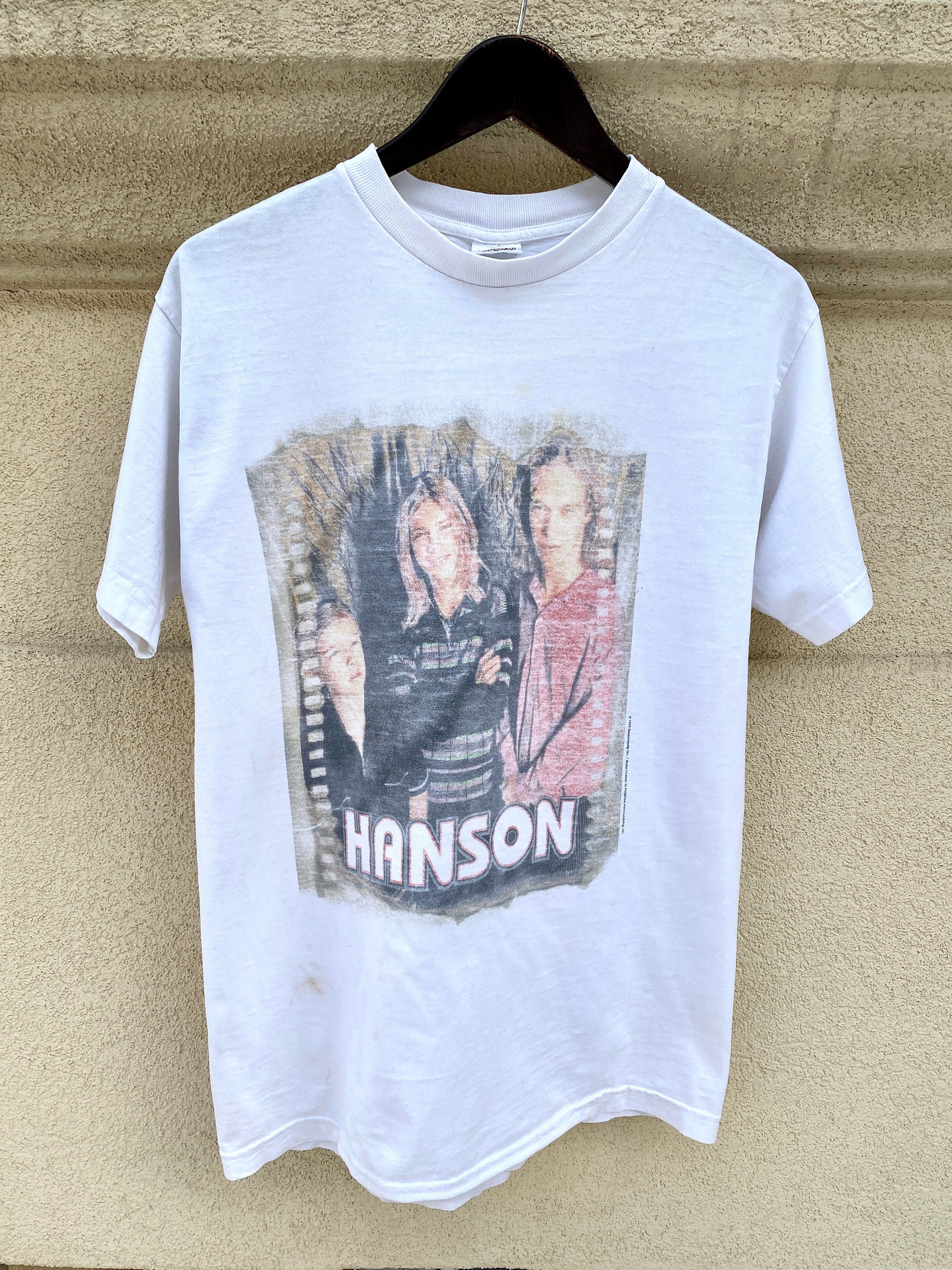 Rare Vintage 90&rsquo;s Hanson T-shirt | Etsy