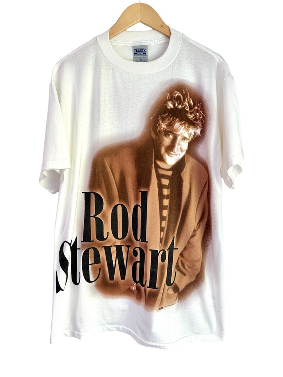 Vintage 90's Rod Stewart Double Sided T-shirt - image 1