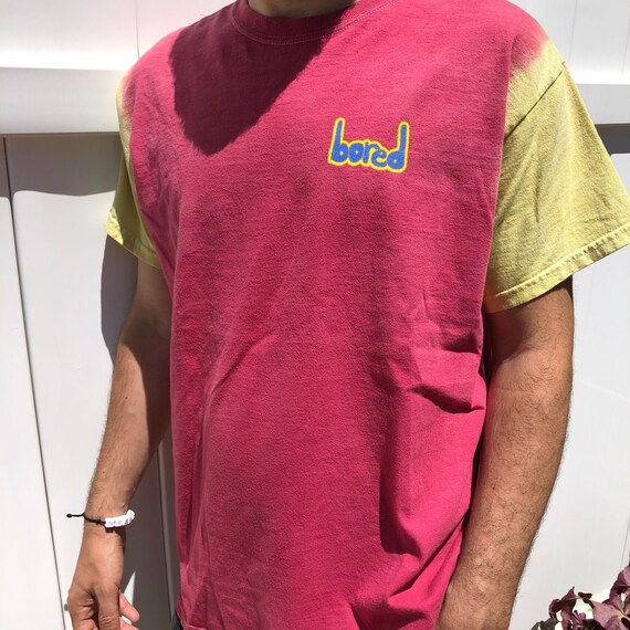 Vintage 90's Bored Teenager Street Style Tie Dye T