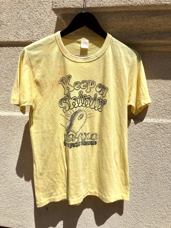 Vintage 70's R. Crumb Keep on Shinin' T-shirt
