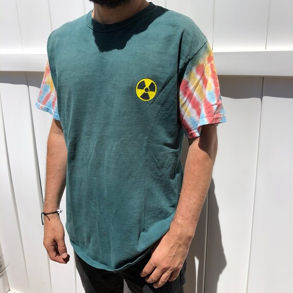 Rare Vintage Bored Teenager Skull Tie Dye T-shirt