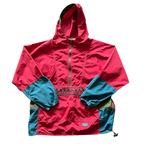 Vintage 90's L.L. Bean Anorak Pullover 
