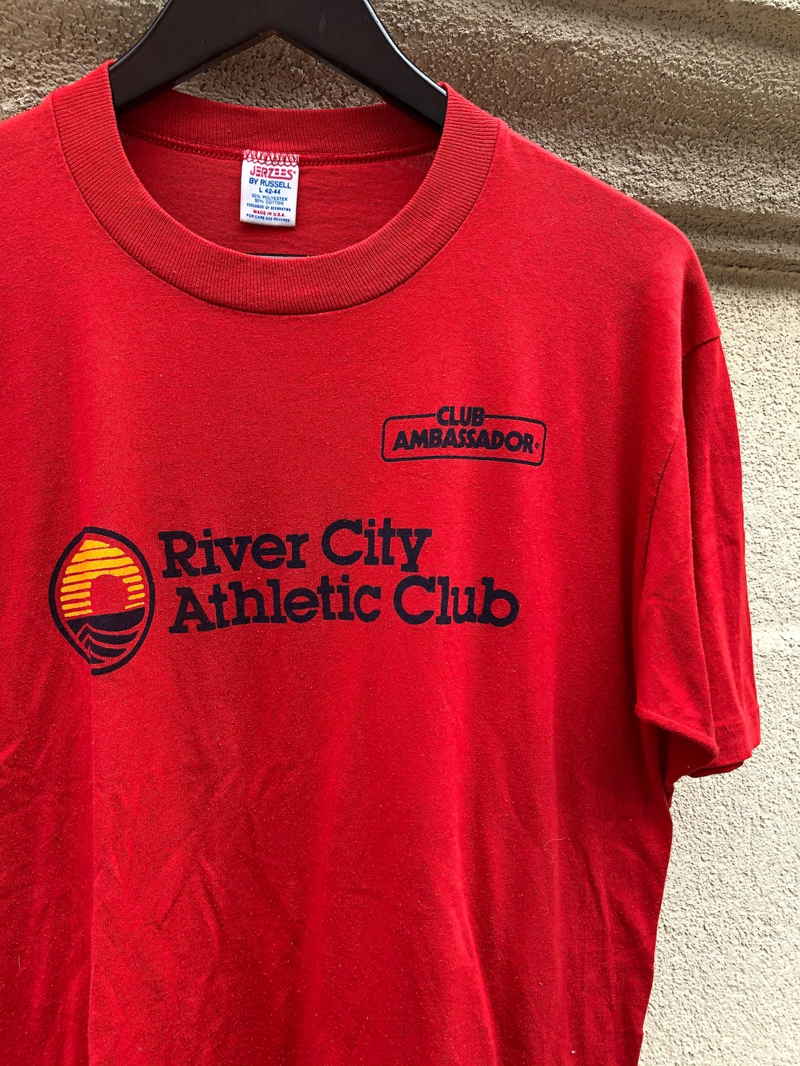 Vintage 80's River City Athletic Club Tshirt Etsy