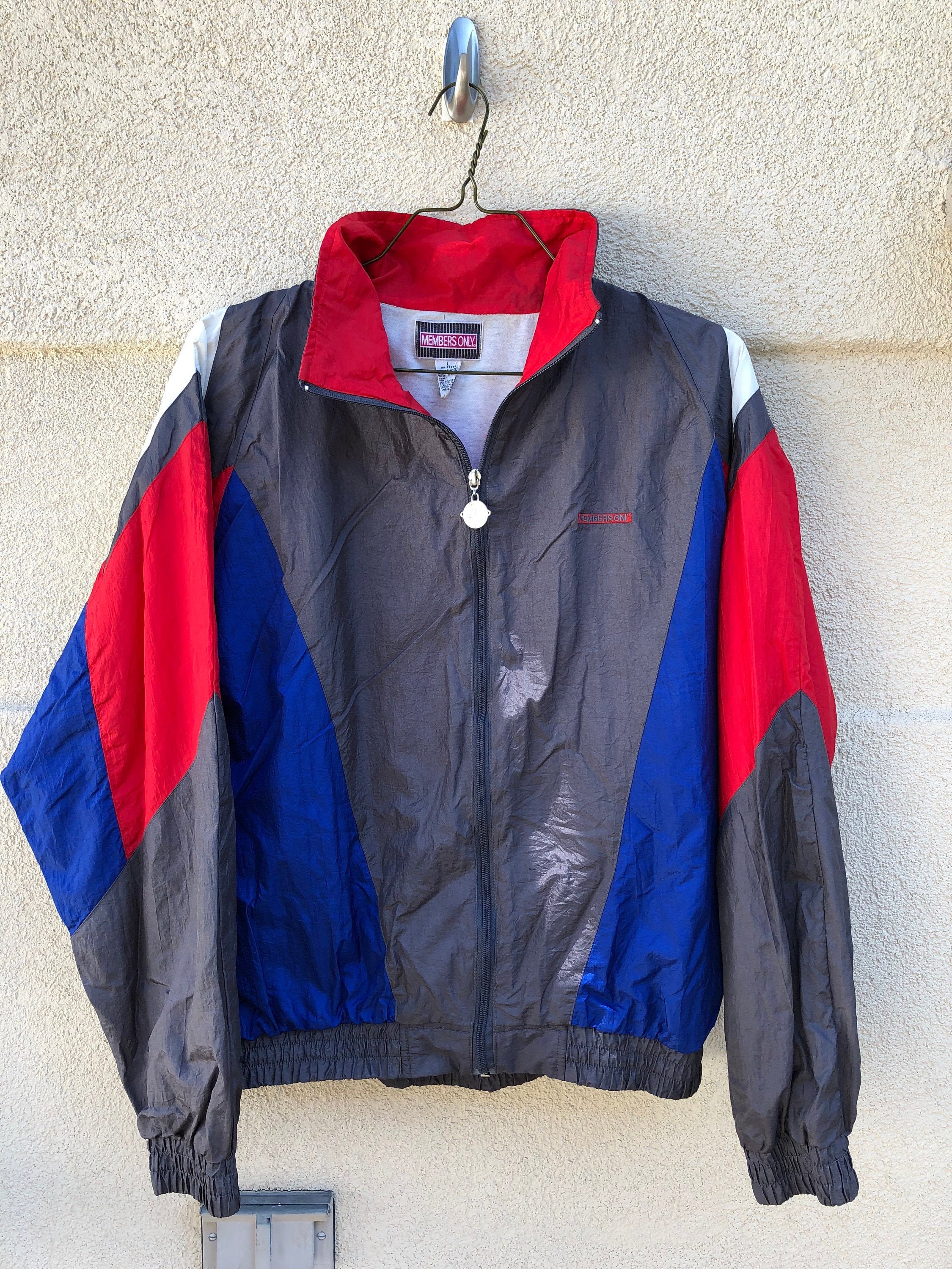 Vintage 80's Members Only Windbreaker Jacket - Etsy