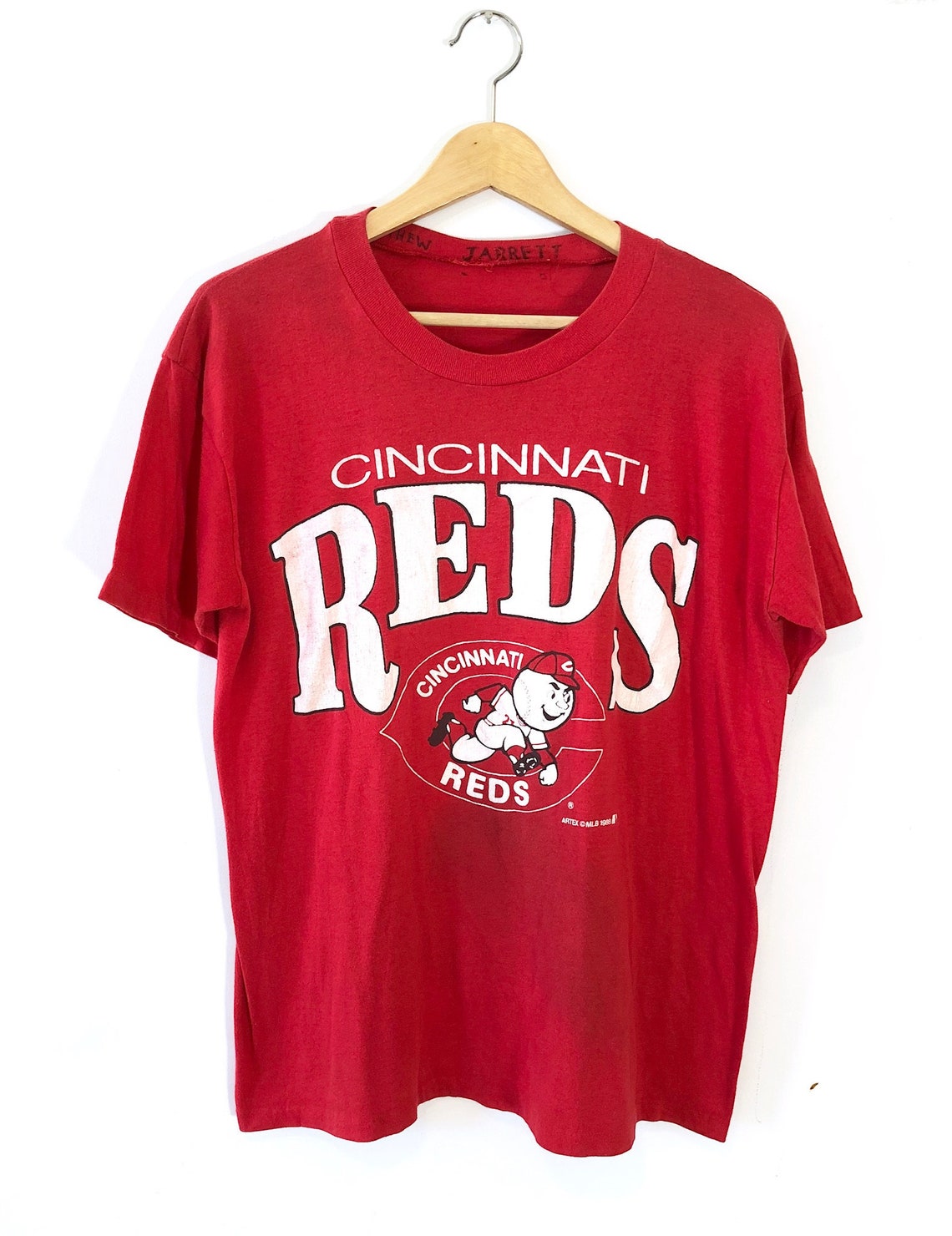 Vintage 1988 Cincinnati Reds Tshirt Etsy