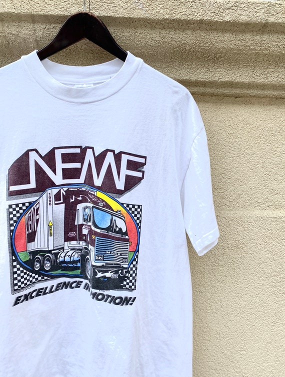 Vintage 90's NEMF Trucker T-shirt - Etsy