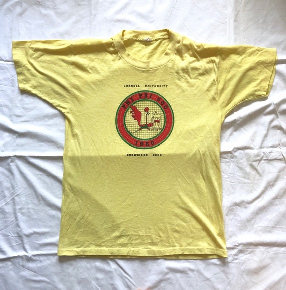 Vintage 1980 Cornell University Budweiser Phi Psi