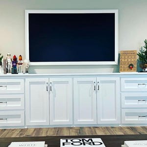 TV Frame For ANY Televisions, Decorative TV Frames, Made To Order Flat Screen Tv Frames, Aesthetic Room Decor, Modern