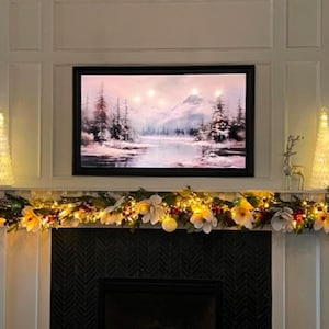 Handcrafted HD Flat Frame For ANY Televisions, Decorative TV Frames, Made To Order Flat Screen Tv Frames, Aesthetic Room Decor, Modern
