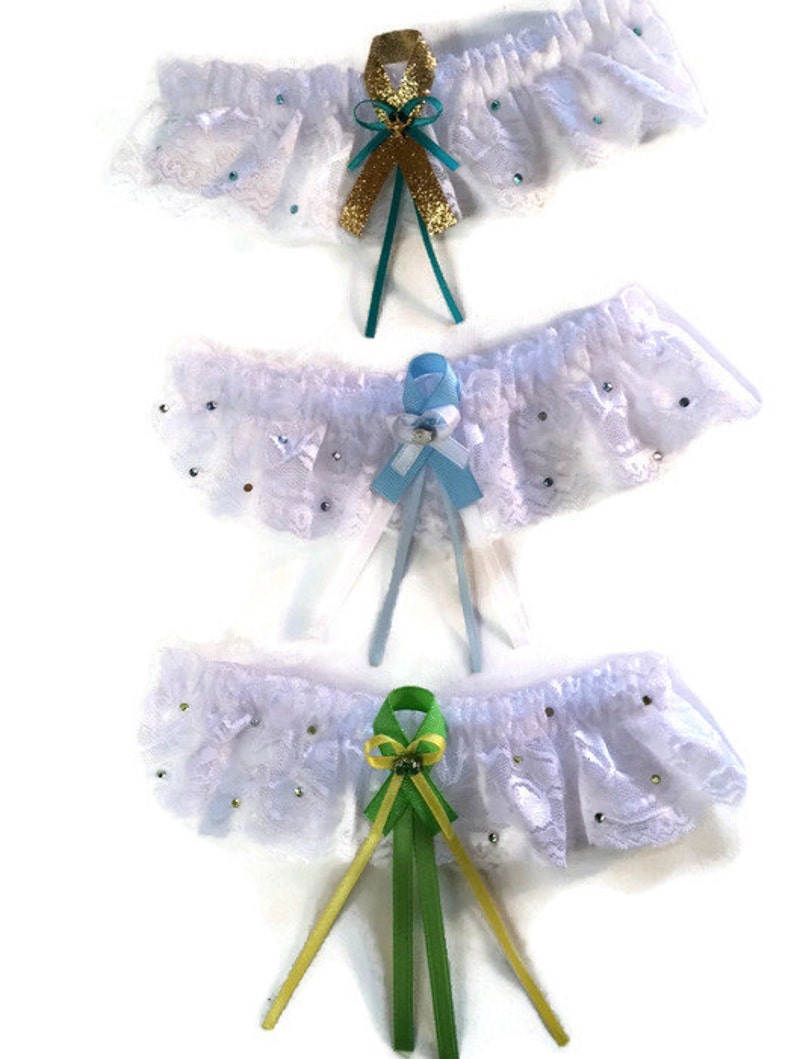 Disney Wedding Garter Disney Princess Jasmine Tiana Alice In Wonderland Set or Single Garter