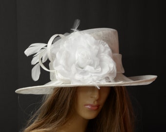 Downton Abbey, Church Dressy 2019 collection New High Quality Peacockfuchsia Sinamay Hat,Beautiful Kentucky Derby Hat,Wedding Formal
