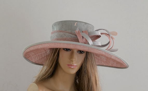 New High Quality Sinamay Derby Hat, Queen Plate Hat, English  display picture 1