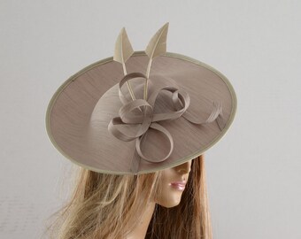 Vintage Hat 1950s Bernard Workman Flower Petal Open Crown  display picture 1