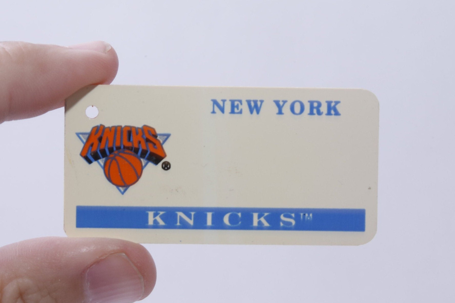 18 Tags New York Knicks, NBA, Basketball, Tag Express, Name Tag, Keychain, ID Tag, Gym Bag Tag, Label, Outfit, Vintage, ~ 20-01-256