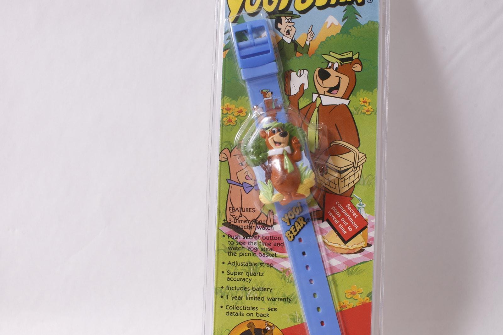 Hanna-barbera Yogi Bear Digital Watch 1990s Vintage Gift Idea