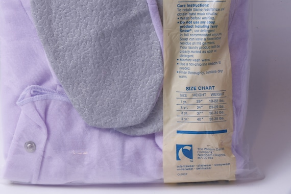 Sealed Carter's Children's Footed Sleeper Polyest… - image 4