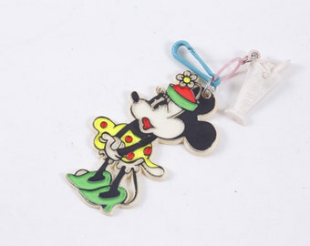 Minnie Mouse, Keychain, Walt Disney, Comics Character, Children, Vintage, Collection, Photo Prop, Key Chain, ~ 20-01-18
