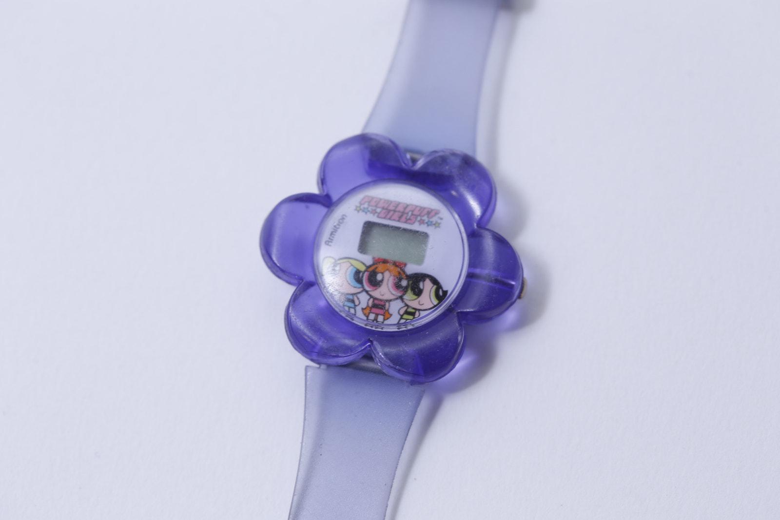 Powerpuff Girls, Purple, Digital, Arron, Flower Wristwatch  display picture 3