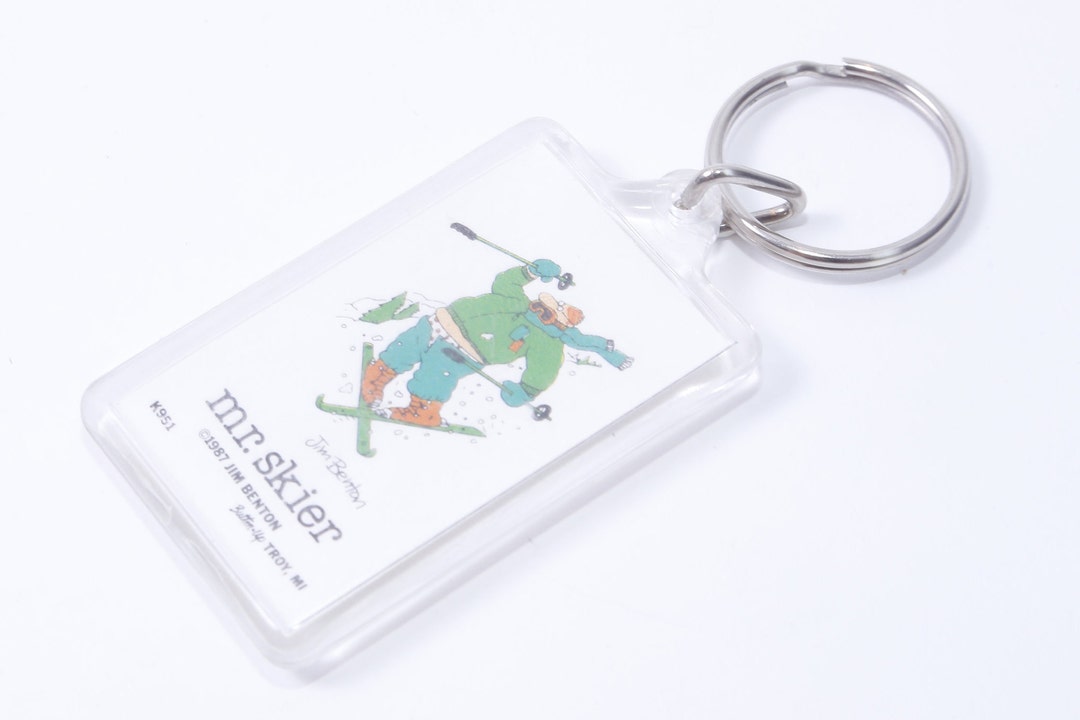 Humorous, Jim Benton, Mr Skier, Skiing Winter, Sports, Buttonup, Troy