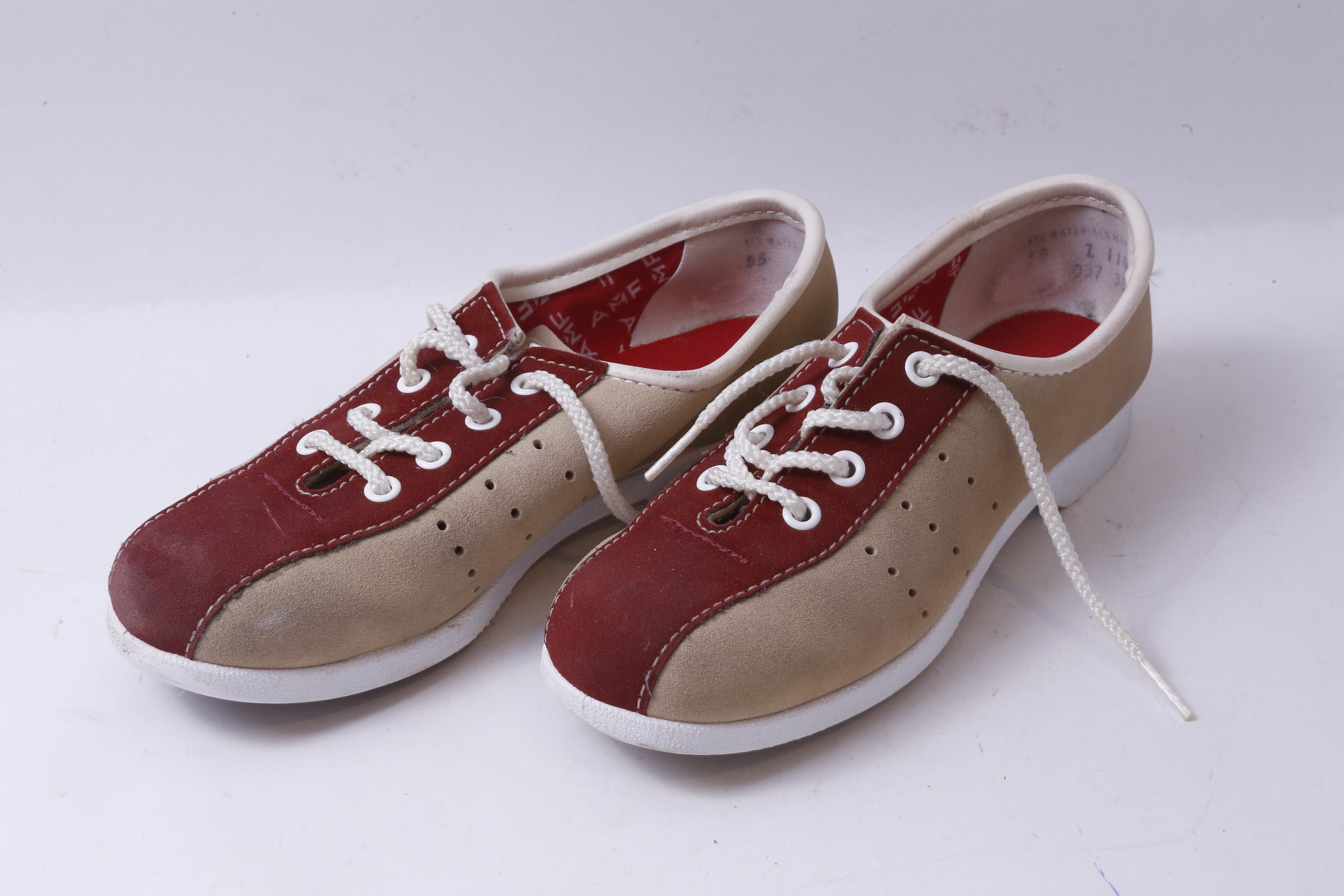 ビンテージ　AMF　ボウリングシューズ　レザー　靴 45148167b1ad34c699f7f8494343f1
