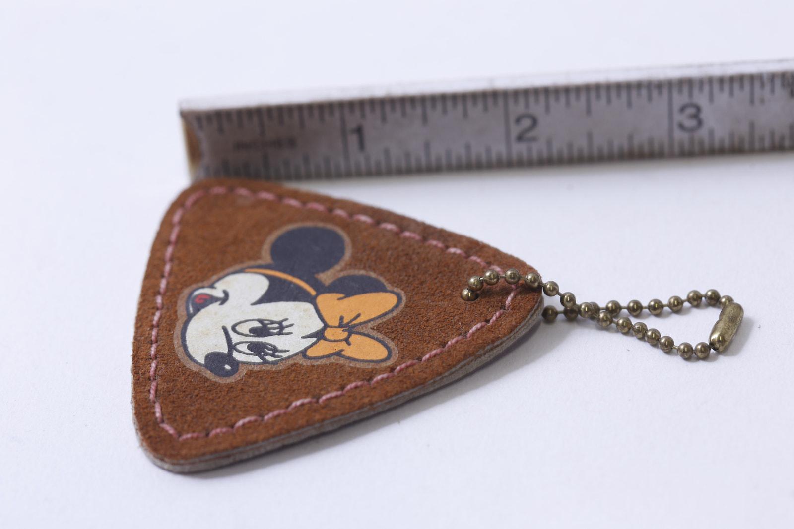 1970s, Leather, Minnie, Mouse, Triangle, 90s Vintage, Keychain, Plastic ...