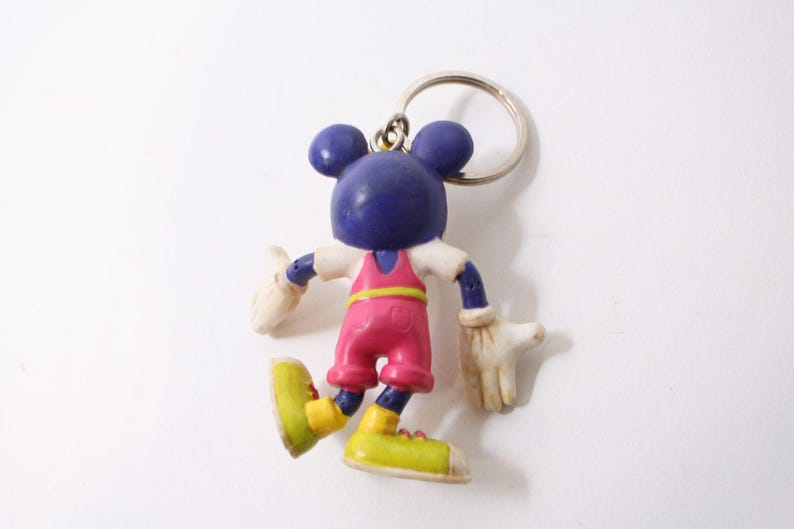 Disney, Minnie Mouse, Keychain, Key Ring, Vintage, Cartoon, Collectible, ~ 250507-WH 234 imagem 2