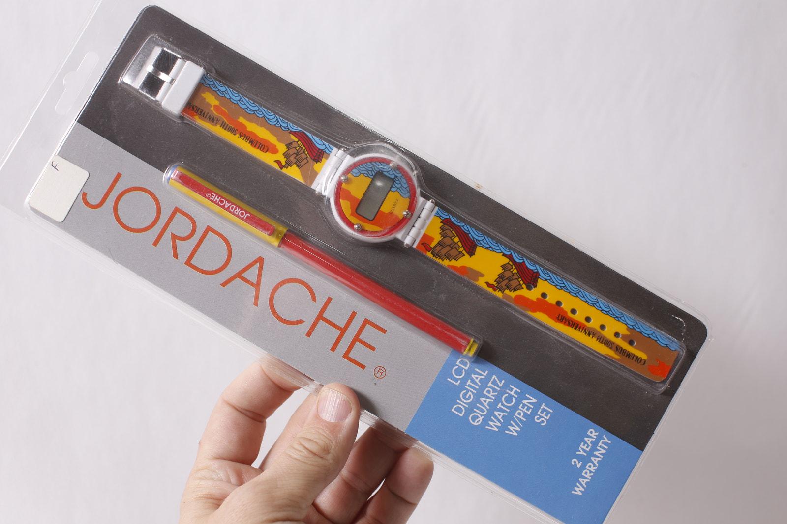 Jordache Glo LCD alarm chrono quartz watch Jordache Watch - Etsy main image 4