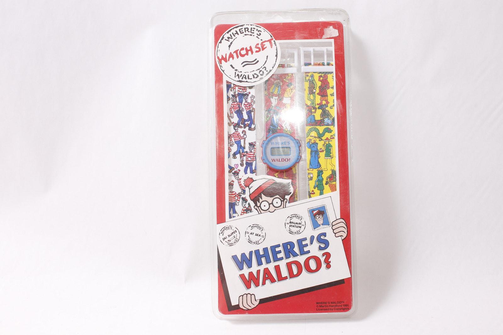 Where\'s Waldo Watch Digital 1991 Martin Handford Vintage ~ 260331-WH 1047 Where main image 2