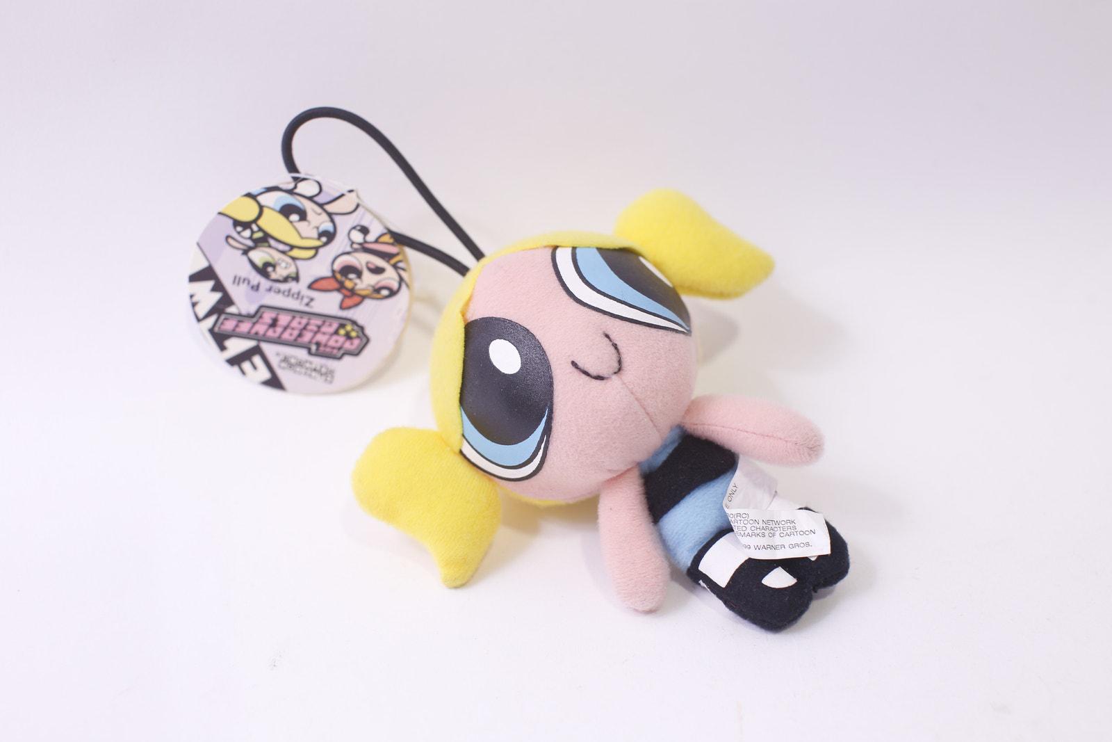 【GAGAN】mini puff bc （お買い得！！） The Powerpuff Girls, Bubbles, Keychain, Soft Toy, Collectible
