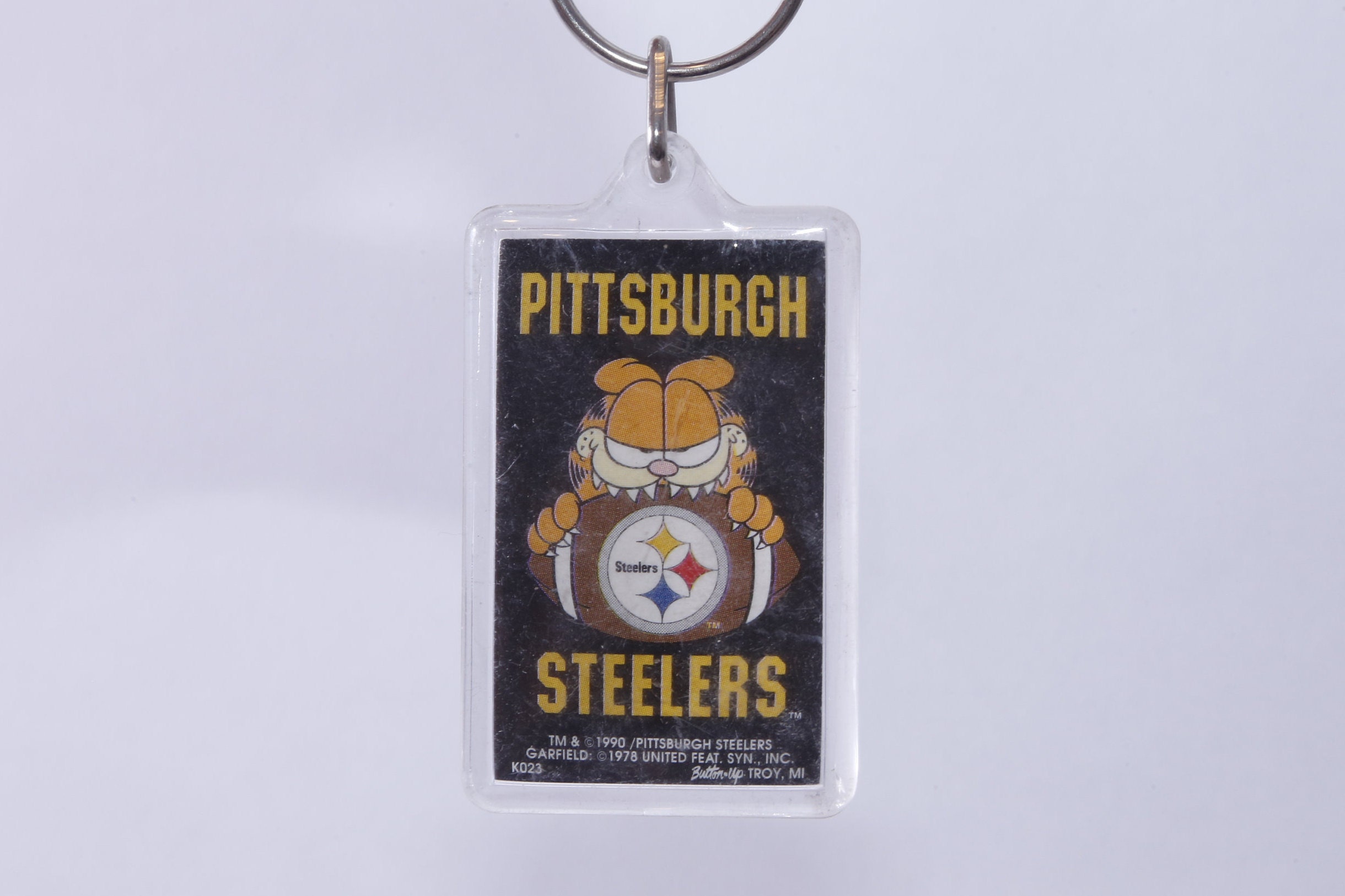 Garfield Pittsburgh Steelers NFL Football Sports Button up