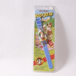 ヨギベア ブーブー ハンナバーベラ 腕時計 Hanna-barbera Yogi Bear Digital Watch 1990s Vintage Gift Idea