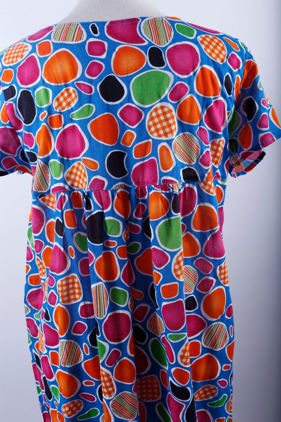 mfuu　nドレス an /アン】襟付き/ ドットチュール/ レース切替/ ノースリーブ