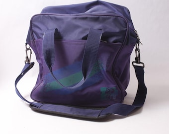 90s Toolkit Bowling Bag with Shoulder Strap 13x13" Travel Duffel Bag ~ 260302-WH 823